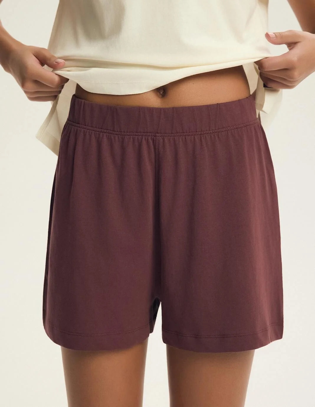 Evika | pigiama estivo donna in cotone con ricamo fragole