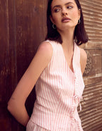 Felicity | pigiama da donna in lino e cotone