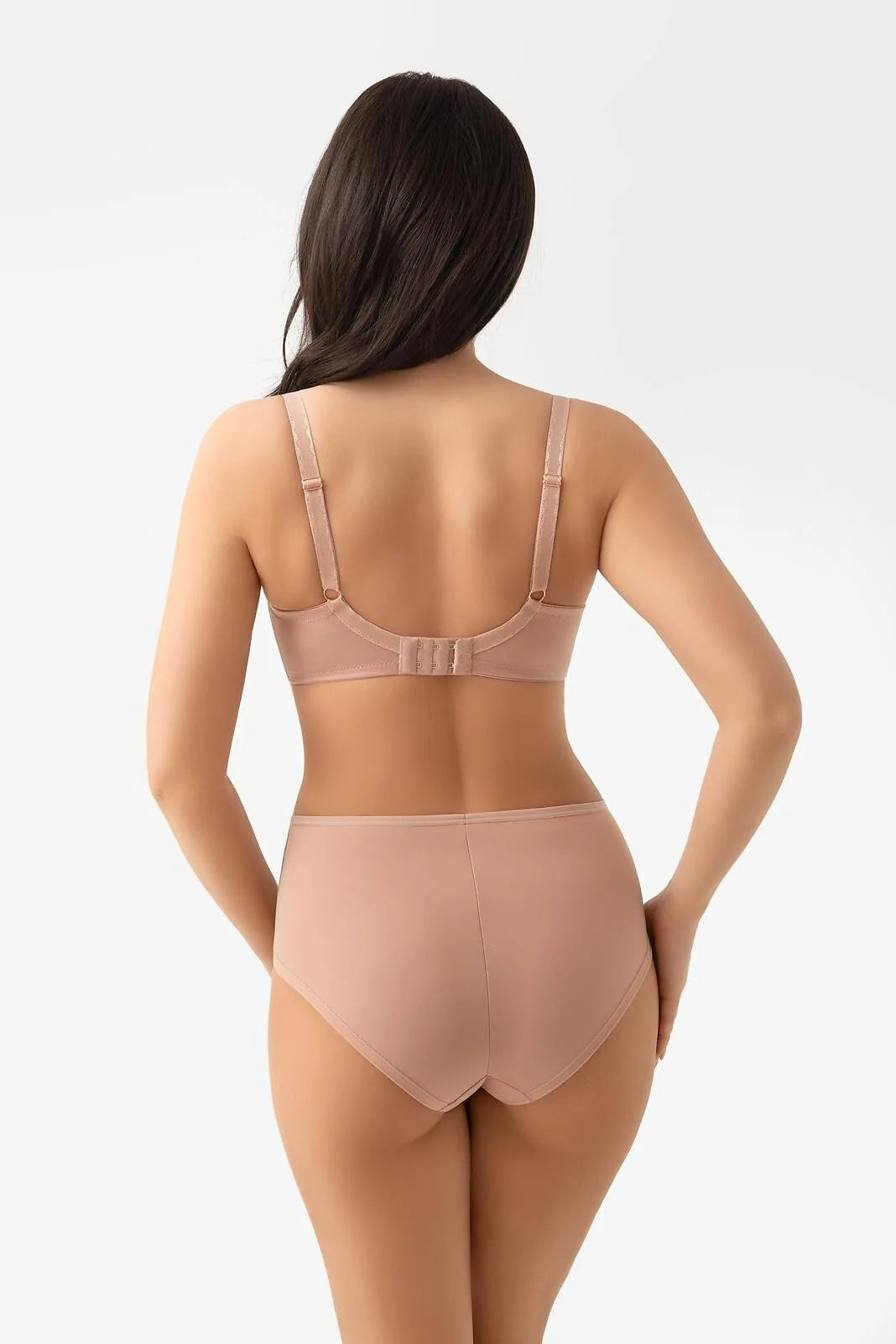K938 - evia - cappucino - slip donna in microfibra coprente