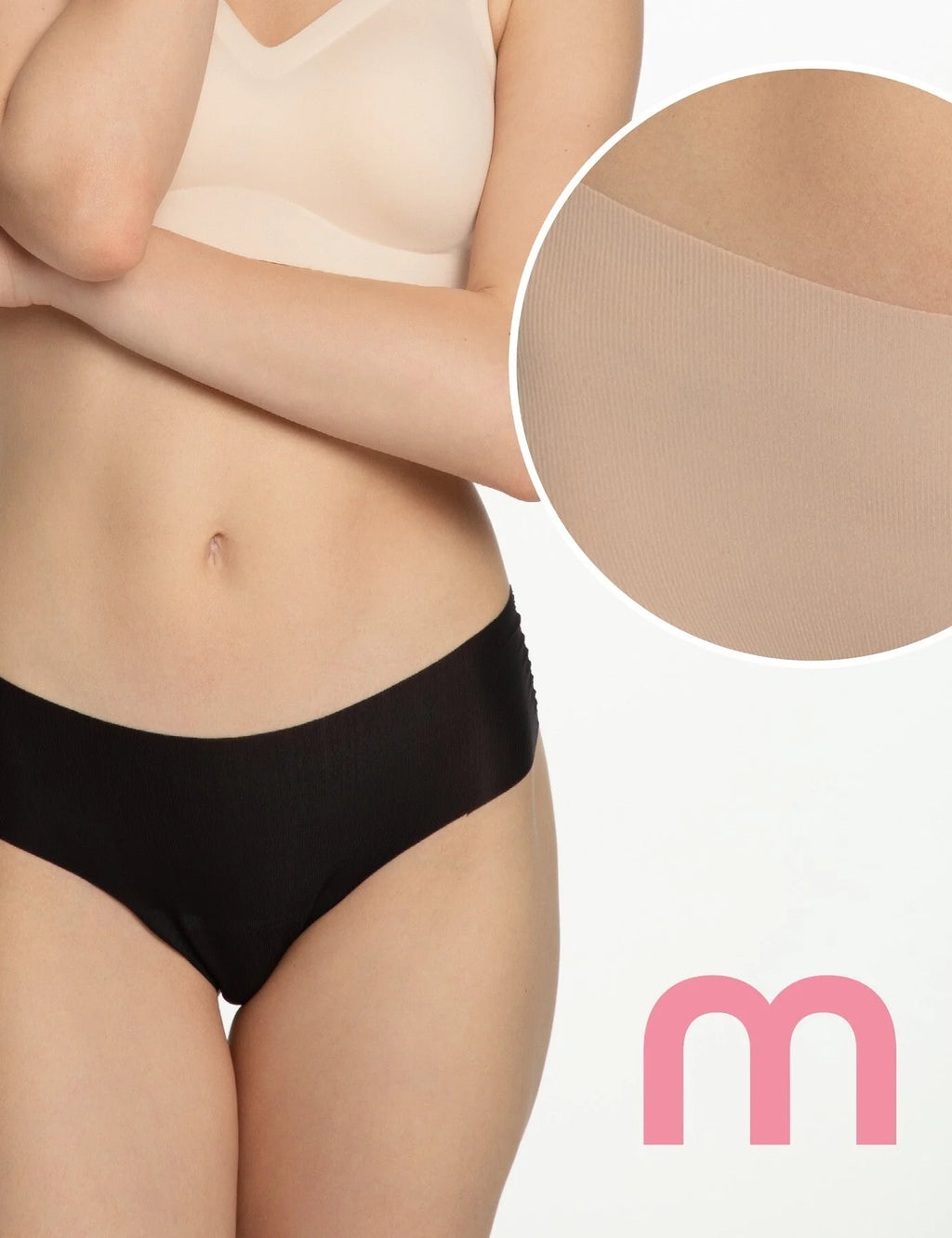 Figi julimex mousse classic xs-2xl czarny