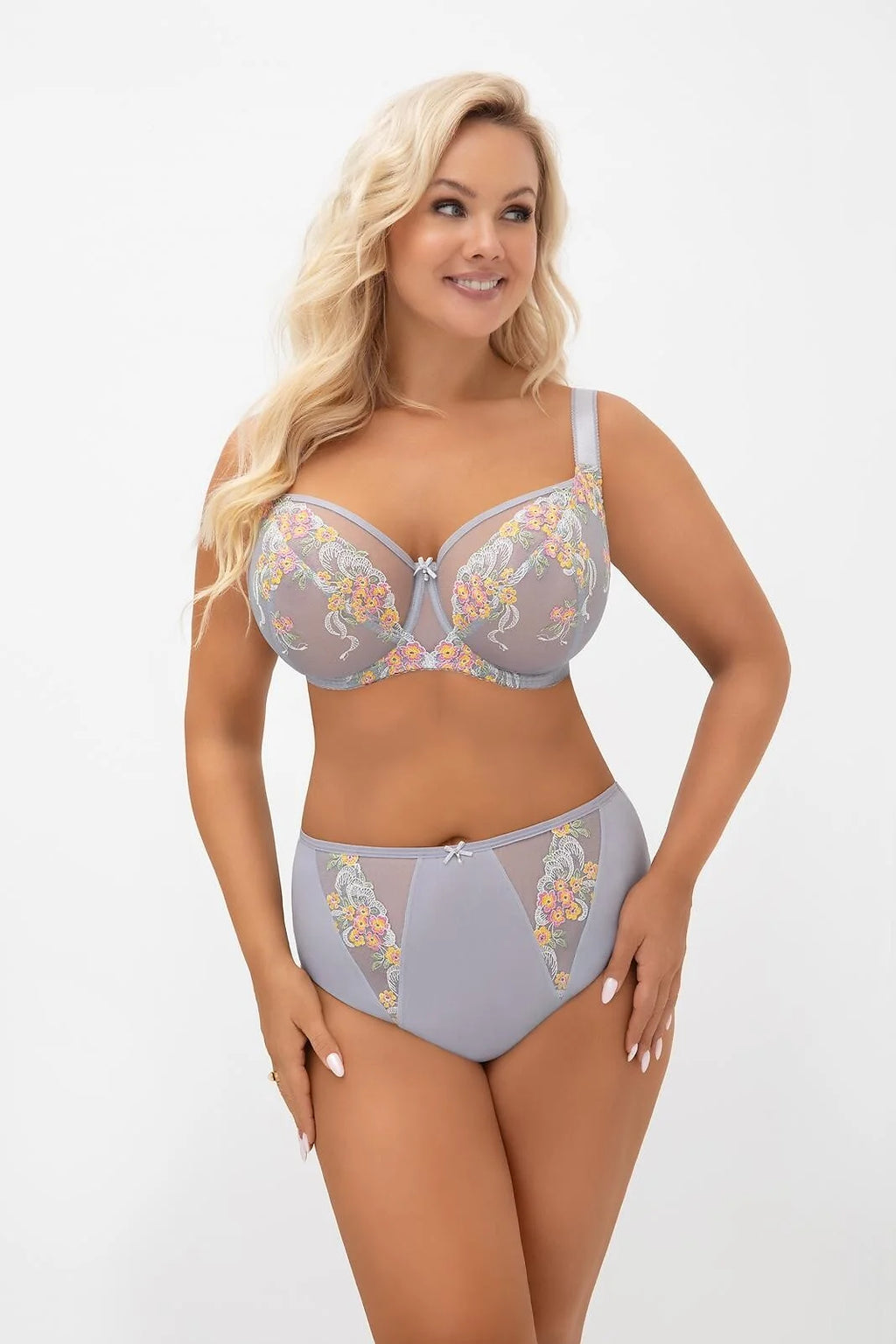 Flora - f015 - slip da donna a vita alta avvolgenti