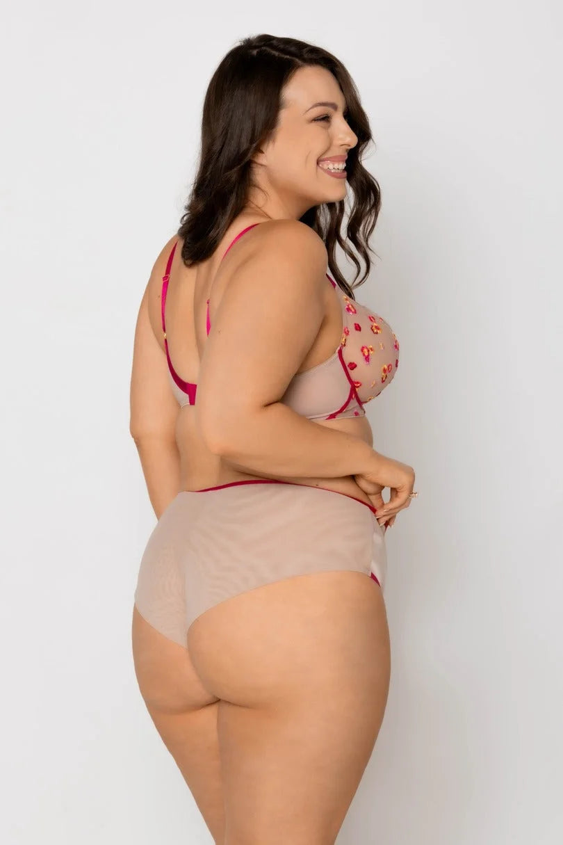 (flora) reggiseno soft con ferretto per seni generosi