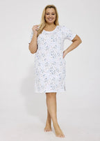 Florence | camicia da notte donna in puro cotone