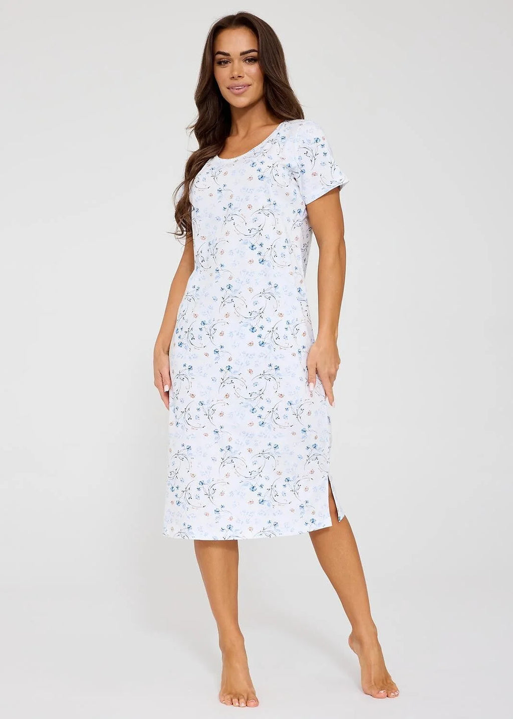 Florence | camicia da notte donna in puro cotone