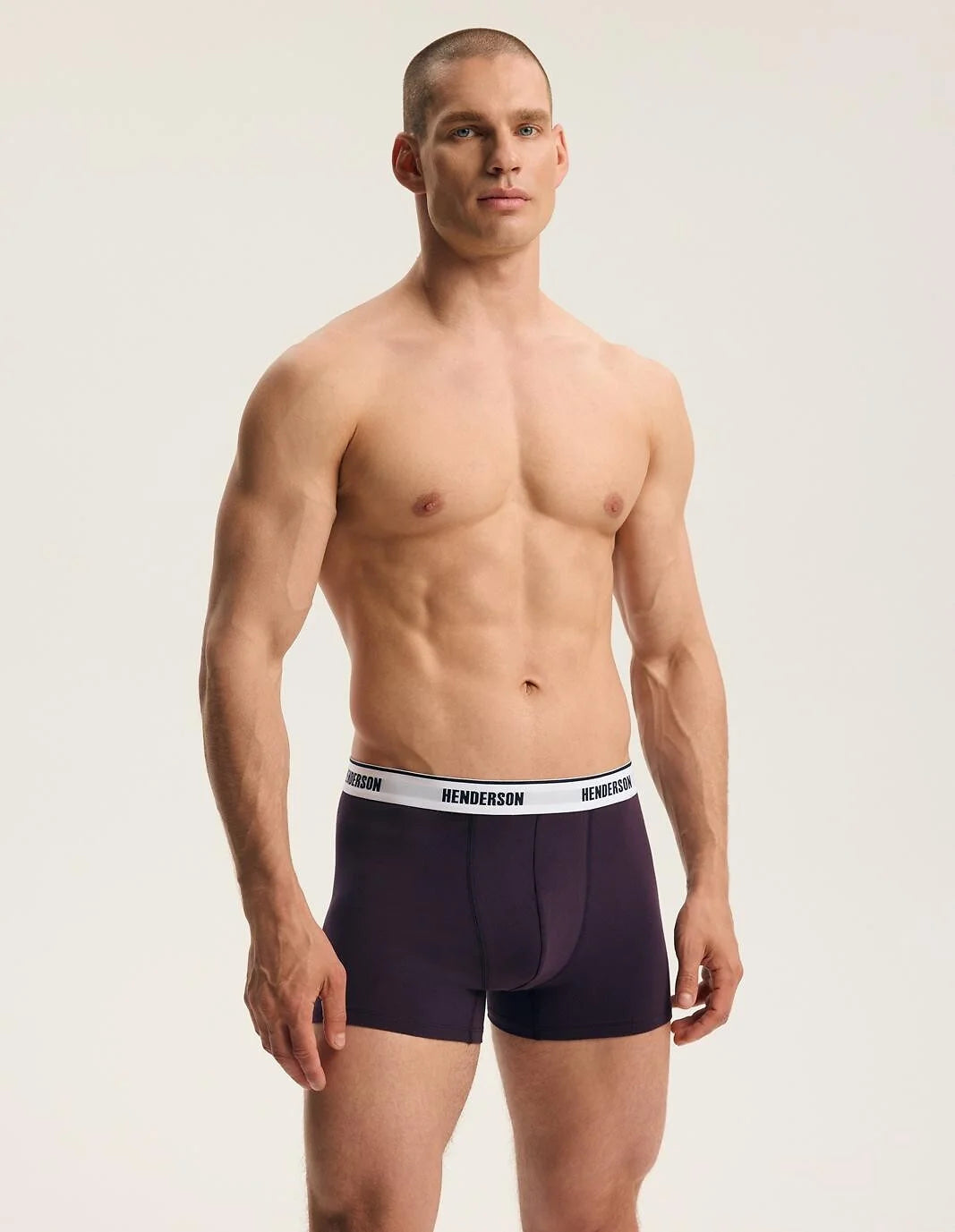(free) boxer da uomo in cotone con elastico logato –