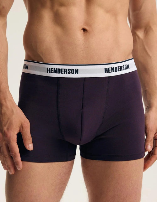 (free) boxer da uomo in cotone con elastico logato –