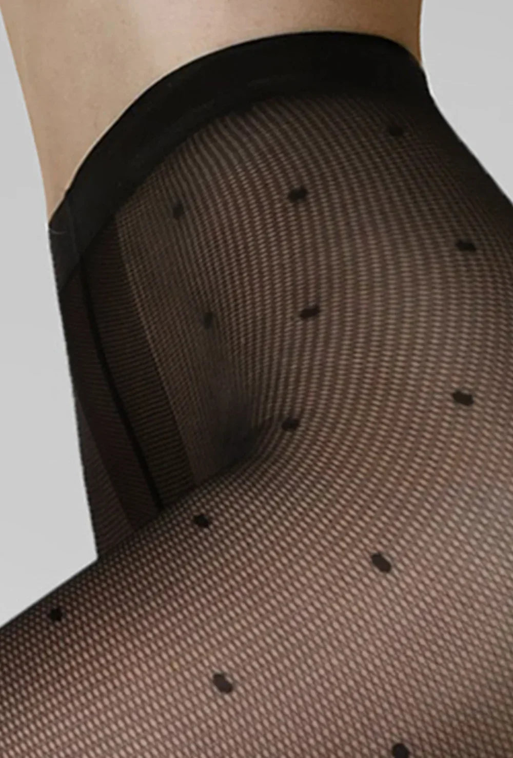 Funny | collant di rete e pois - 20 den - 05