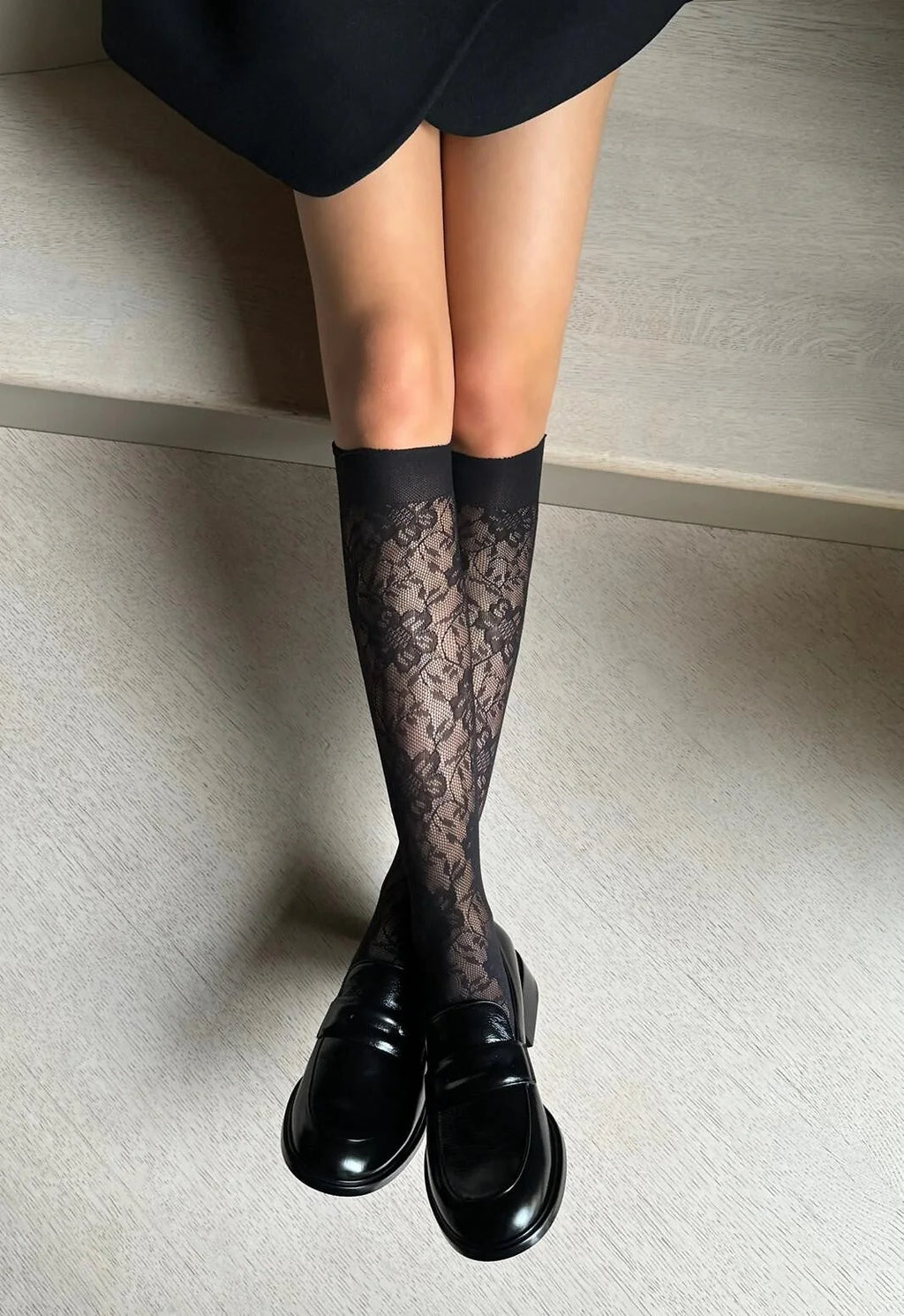 Gambaletti da donna in maglia traforata - bellarosa