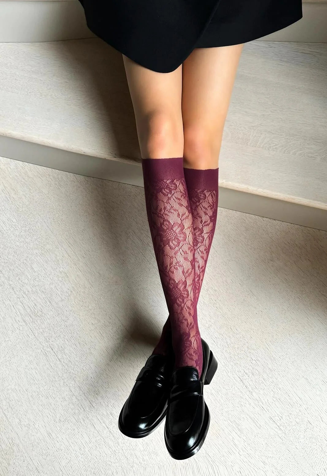 Gambaletti da donna in maglia traforata - bellarosa