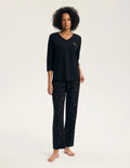 Gilly - 45438 - pigiama lungo da donna in puro cotone