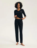 Gilly - 45438 - pigiama lungo da donna in puro cotone