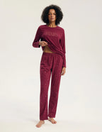 Gilly - 45439 - pigiama lungo da donna in 100% cotone