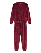 Gilly - 45442 - pigiama lungo da donna in velluto