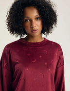 Gilly - 45442 - pigiama lungo da donna in velluto