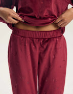 Gilly - 45442 - pigiama lungo da donna in velluto