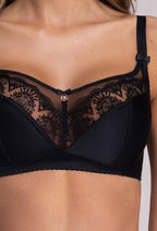 Gloria - 1691/1 - reggiseno morbido senza ferretto con pizzo