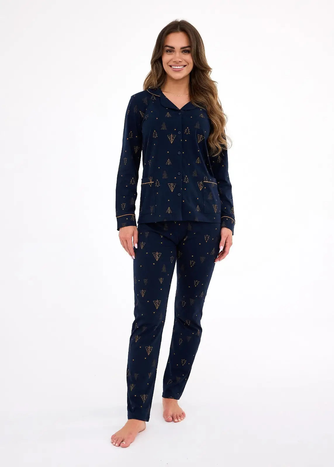 Gold christmas | pigiama da donna della collezione merry