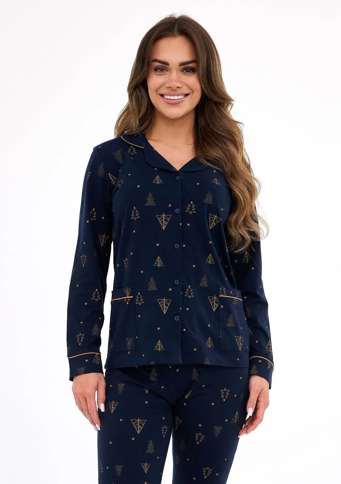 Gold christmas | pigiama da donna della collezione merry