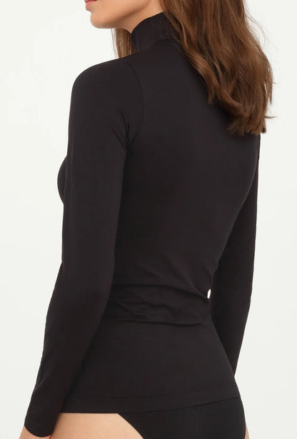 Camisa de manga larga confeccionada en suave microfibra - Bodywear