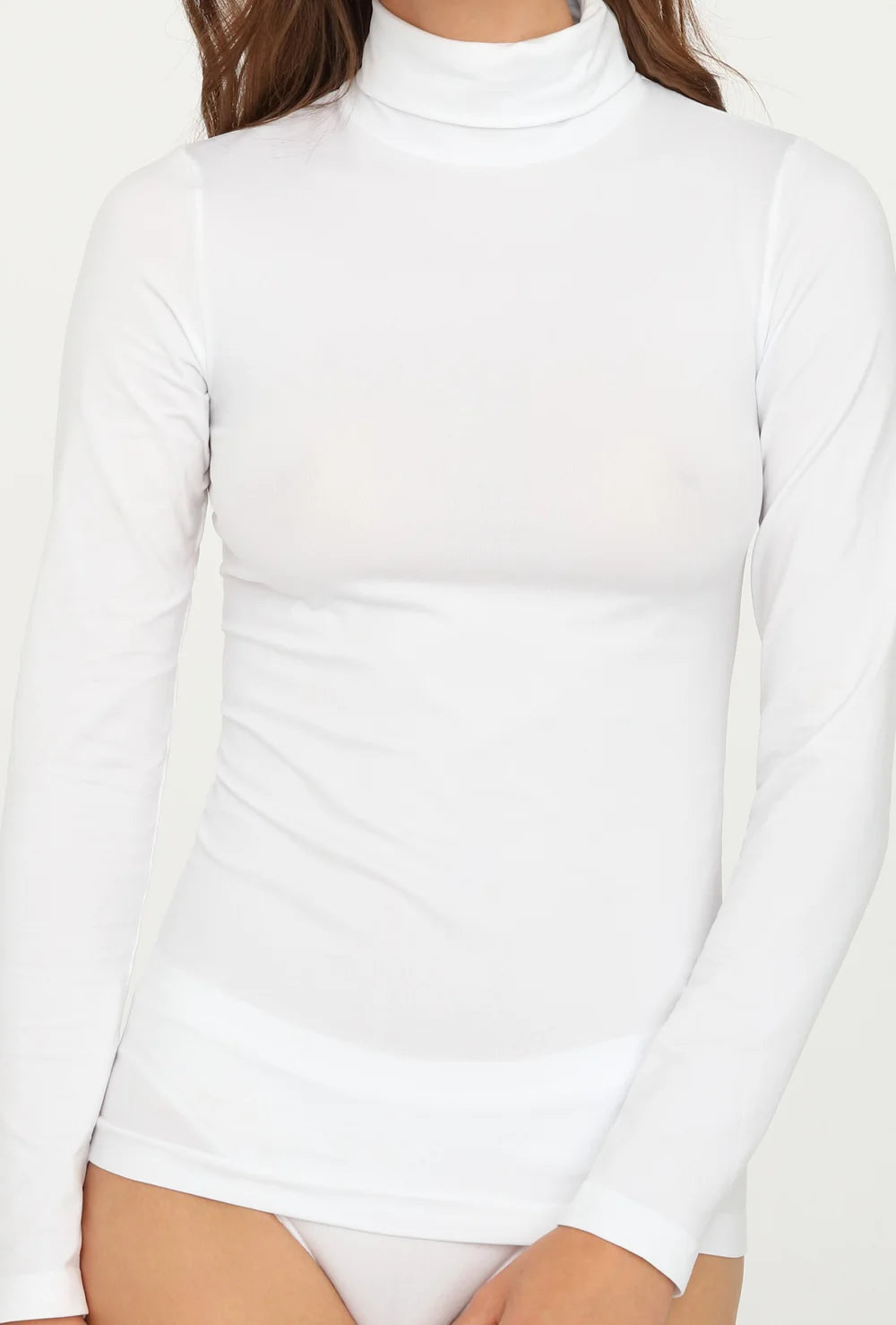 Camisa de manga larga confeccionada en suave microfibra - Bodywear