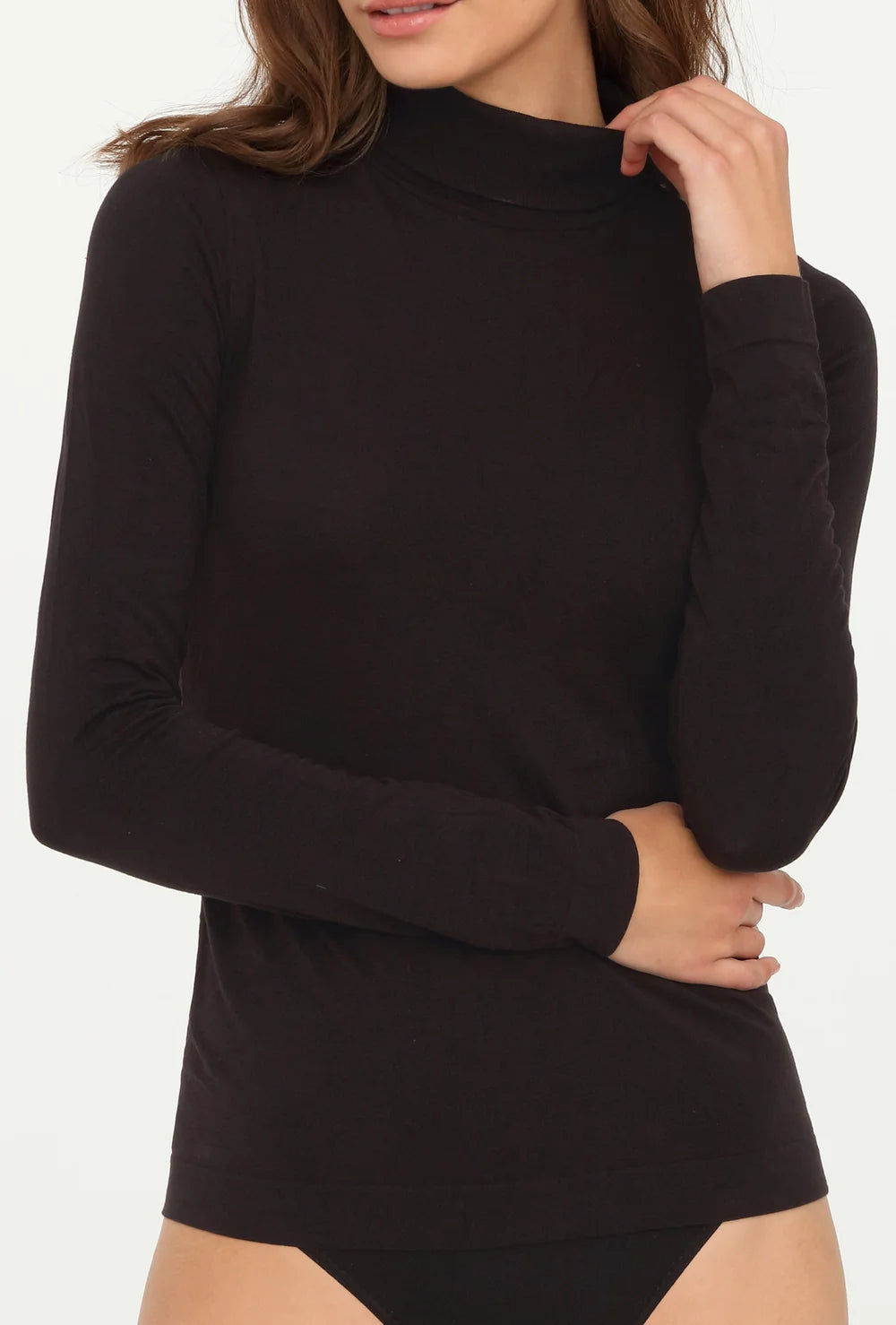 Jersey térmico de mujer con cuello alto - KEEP HOT