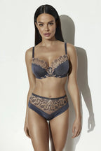Graphite - 2278 - slip da donna in microfibra grafite