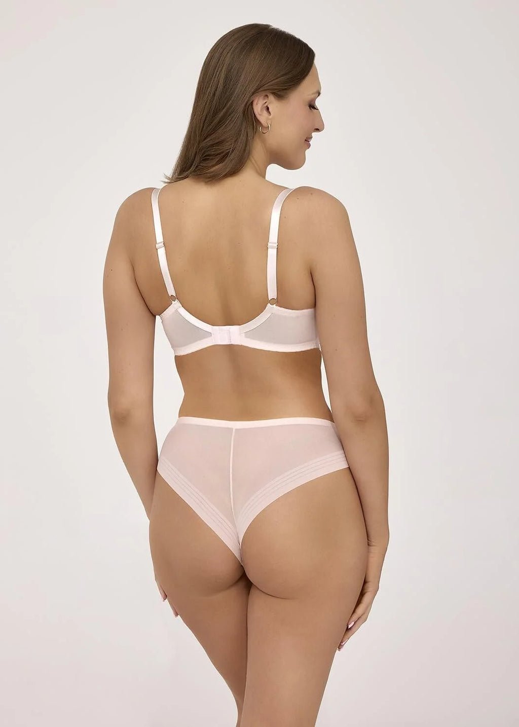 Greta | reggiseno morbido black mesh – effetto trasparenza