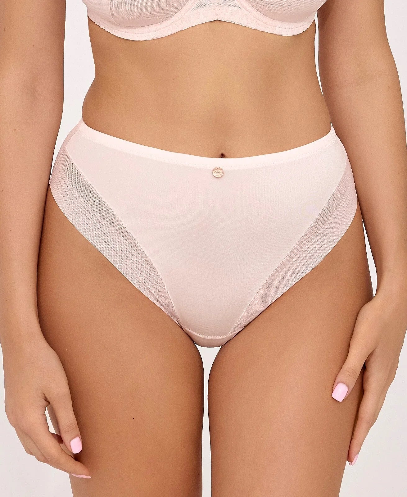 Greta | slip classici black mesh – mix di microfibra e rete