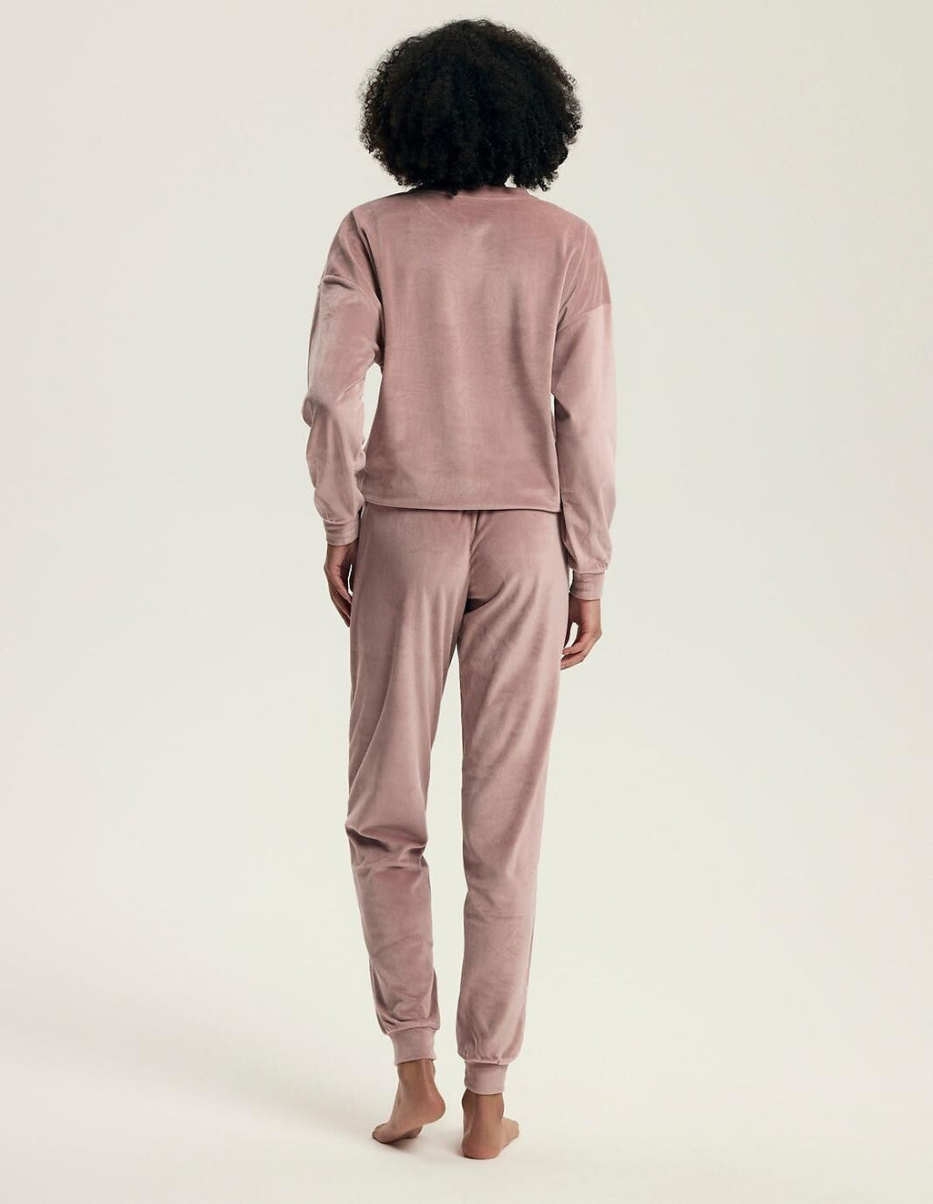 Homewear / pigiama donna in tessuto caldo | delanie