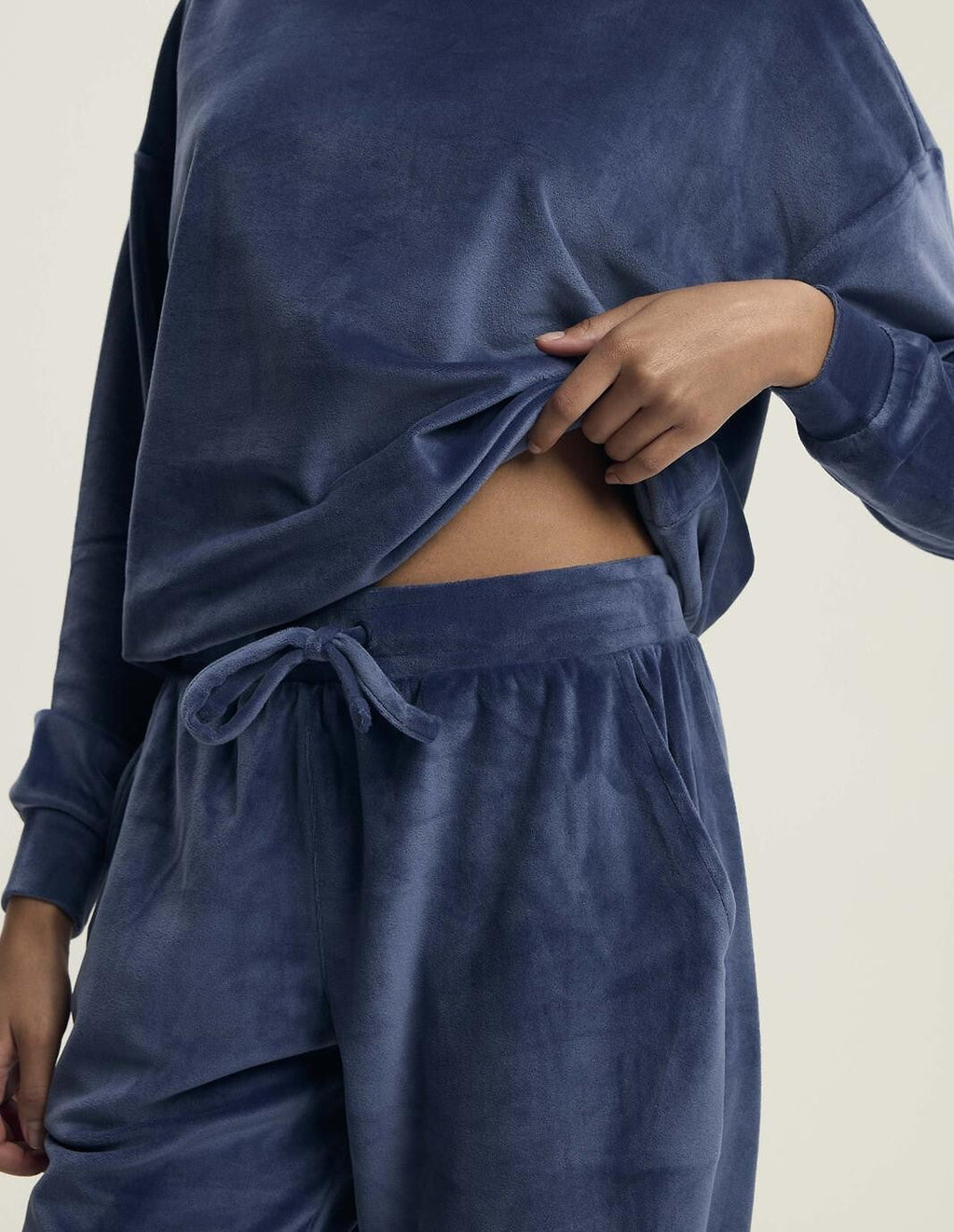 Homewear / pigiama donna in tessuto caldo | delanie