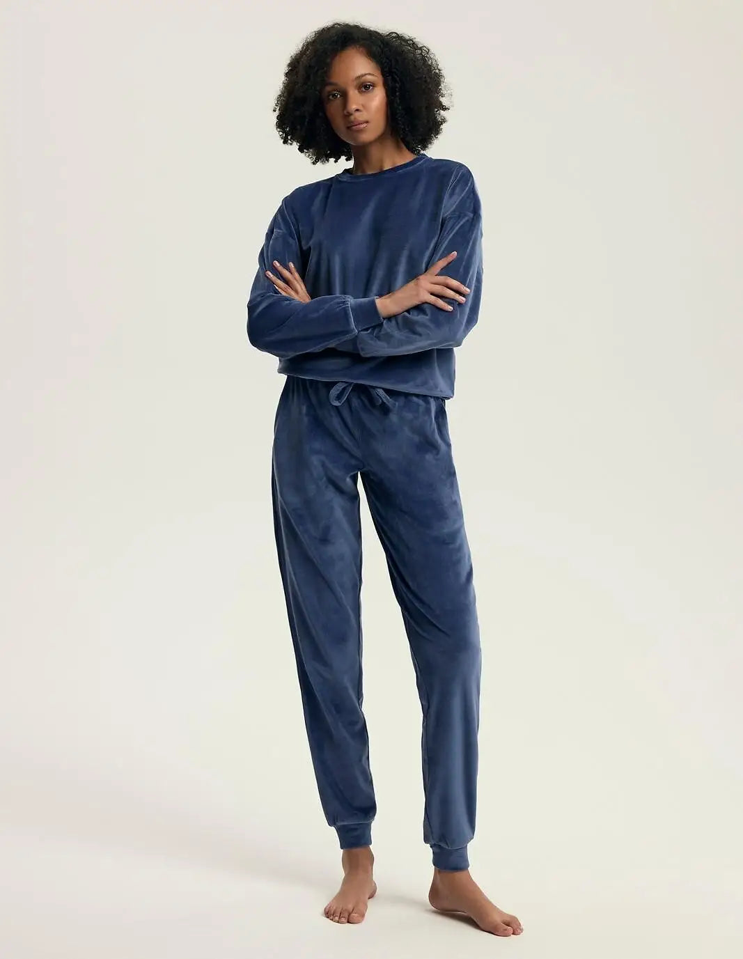 Homewear / pigiama donna in tessuto caldo | delanie