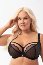 Ida - k900 - nero - reggiseno morbido per seni medi grandi