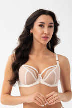 Ida - reggiseno con ferretto non imbottito - ecru
