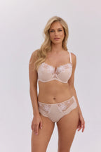 (imogen) reggiseno semi-soft con ricami – sostegno floreale