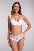 Irina | slip brasiliano da donna in tulle e microfibra