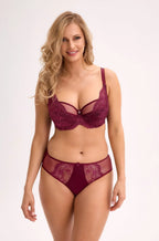 Jovana | reggiseno semi soft pizzo - coppe foderate