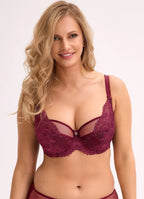 Jovana | reggiseno semi soft pizzo - coppe foderate