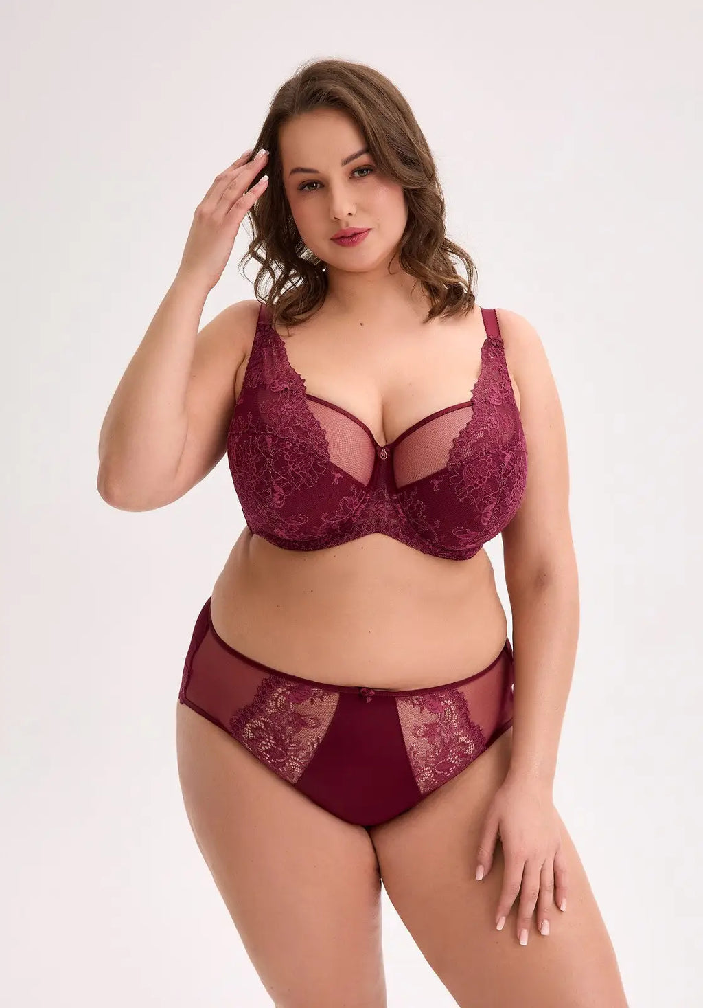 Jovana | reggiseno semi soft pizzo - coppe foderate