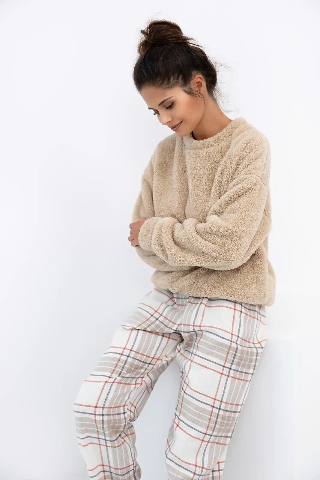 Joyce | pigiama donna caldo in flanella e soft fleece