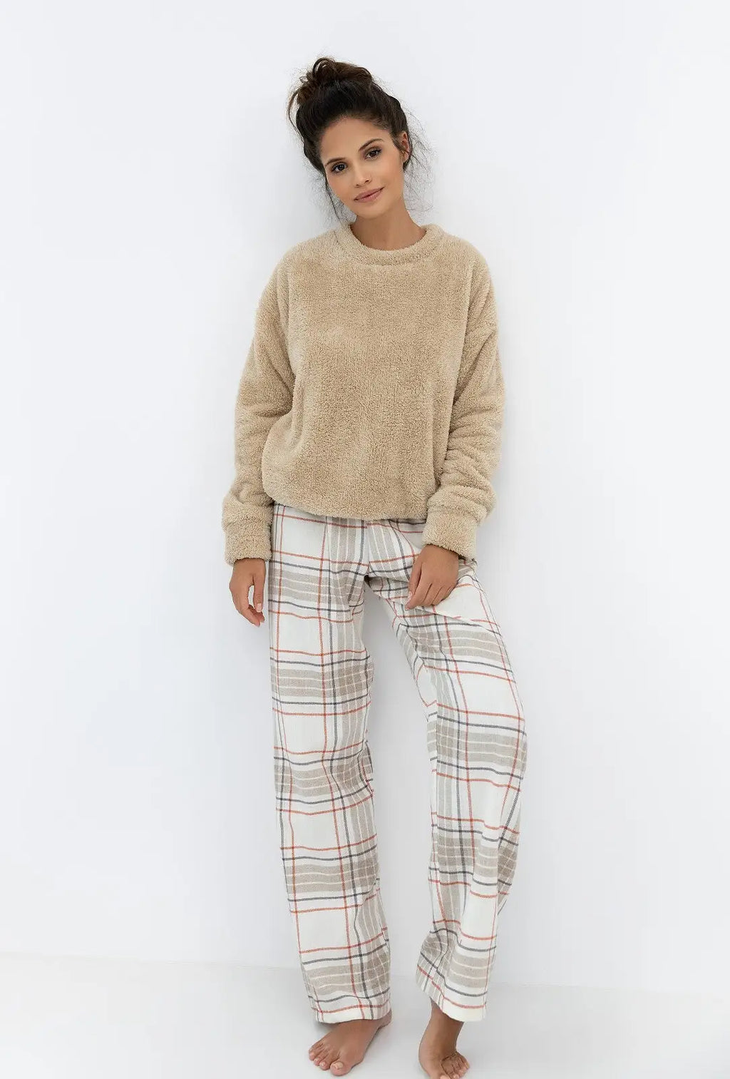 Joyce | pigiama donna caldo in flanella e soft fleece