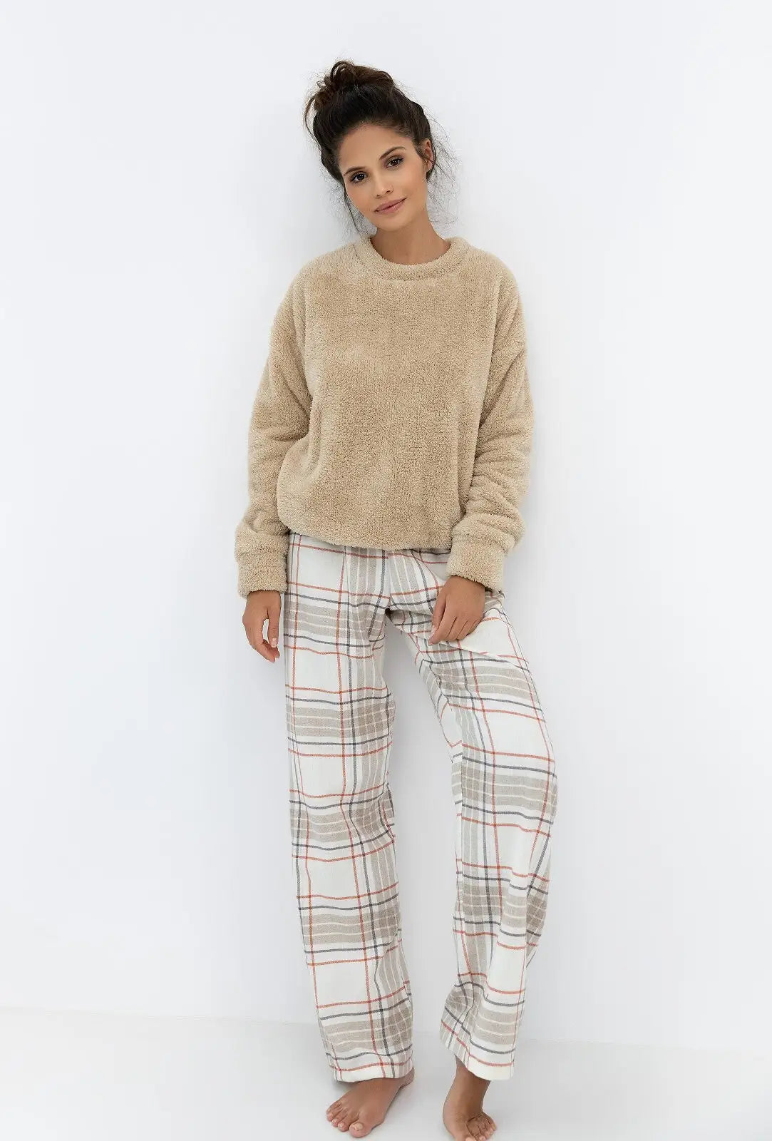 Joyce | pigiama donna caldo in flanella e soft fleece