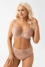 K937 - evia - cappuccino - reggiseno morbido per seni medi