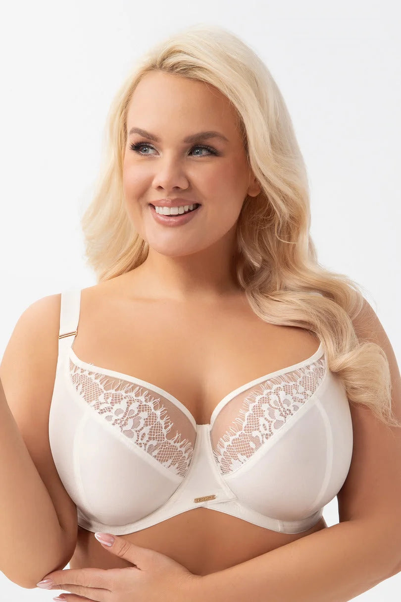 K937 - evia - ecru - reggiseno morbido per seni medi grandi