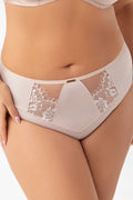 K938 - evia - beige - slip donna in microfibra coprente