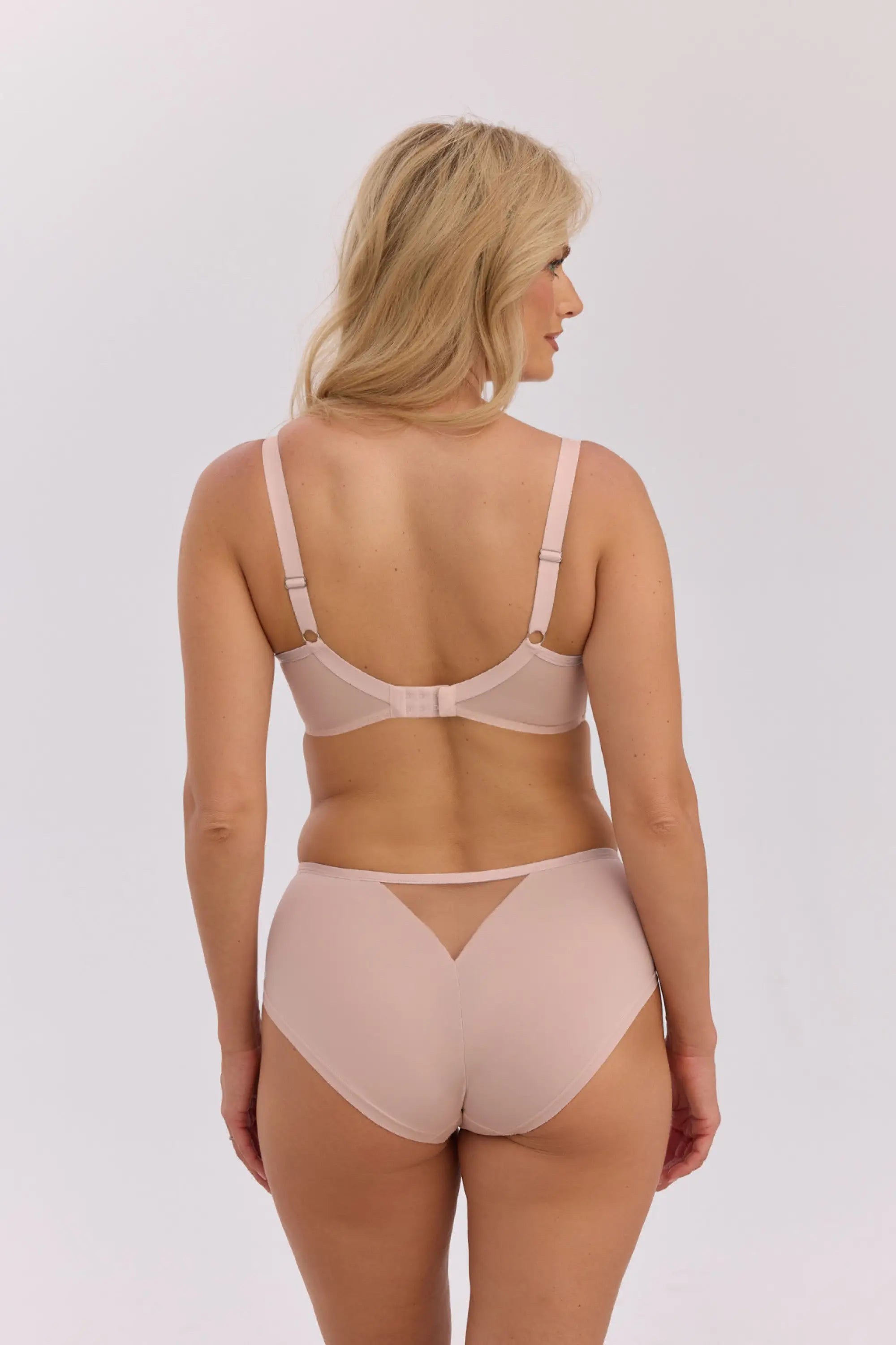 Kailani | slip classici in microfibra con ricamo floreale