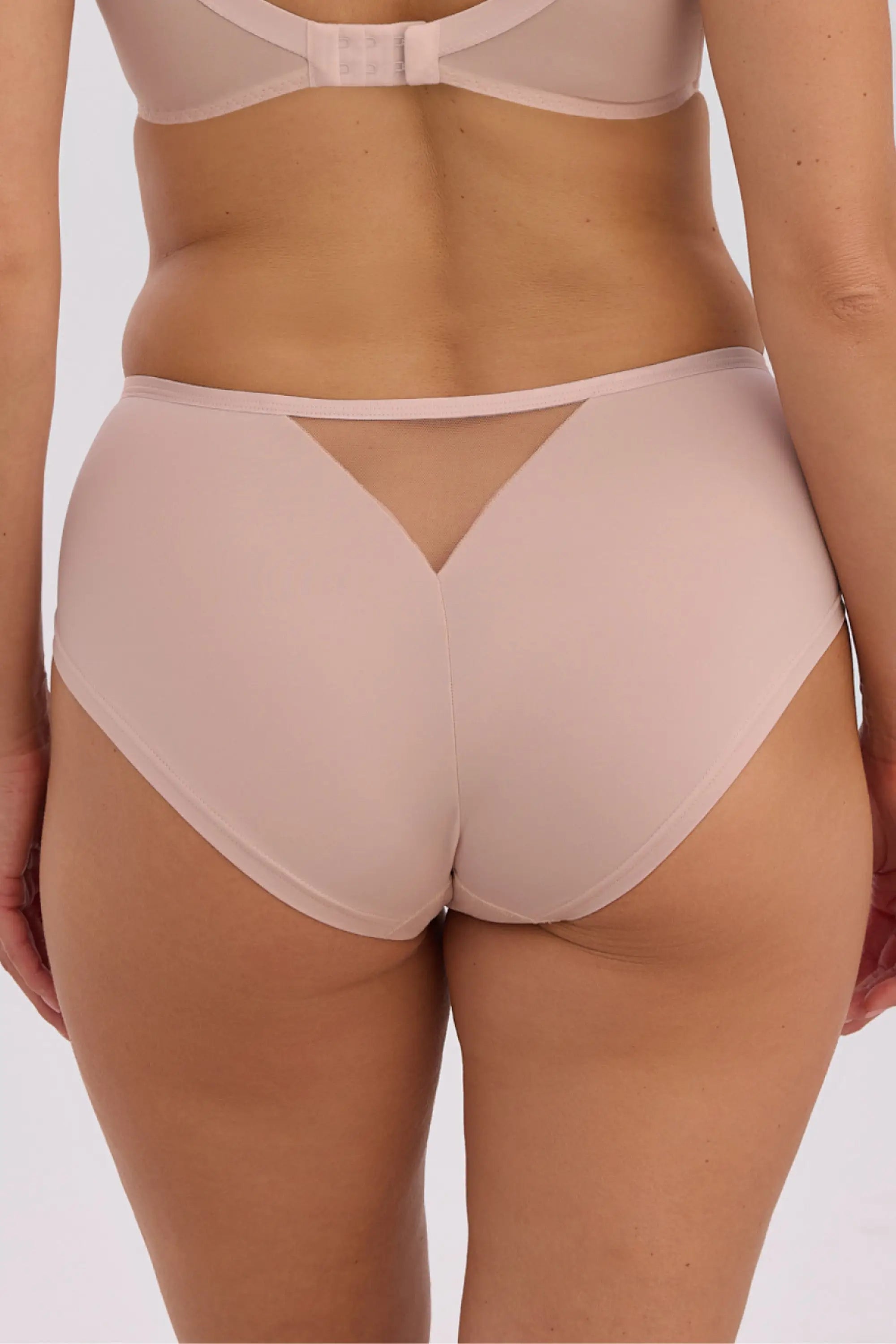 Kailani | slip classici in microfibra con ricamo floreale