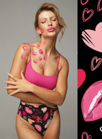 Kiss me | perizoma da donna a vita alta senza cuciture