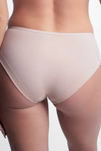 Lily | slip da donna in microfibra e pizzo - 1396 - nude