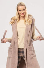 Long gilet da donna | homewear | lhw 151 b24