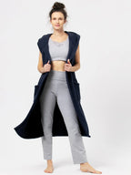 Long gilet da donna | homewear | lhw 151 b24